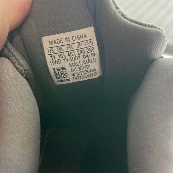 Adidas Alphabounce RC 2.0 Gray Running Shoes BD7090 Men’s Size 11 - Picture 11 of 12